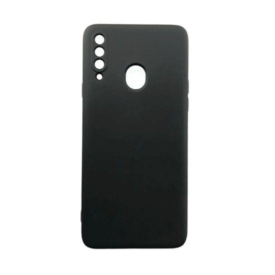 Capa de Silicone para Samsung Galaxy A20s Preto